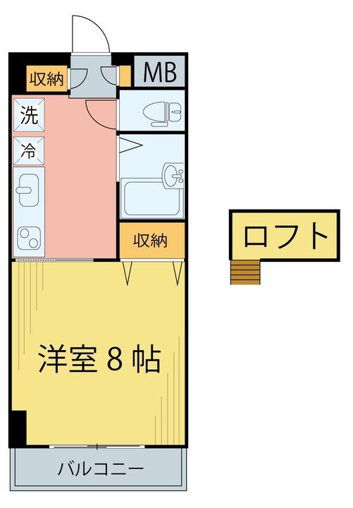 ラ・フランスマンション本町の間取り