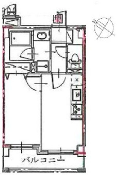 ルクレ初台の間取り
