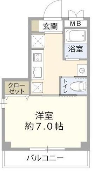 アメニティ磯路の間取り