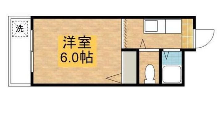 スターダスト日光台Bの間取り