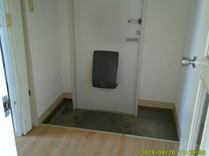 パレド築地の玄関