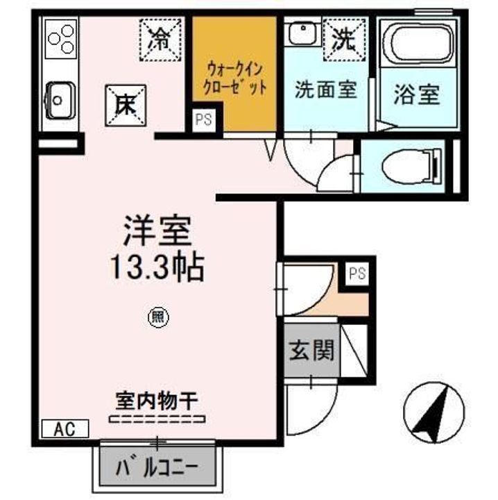 Alhambra(アルハンブラ) Un(アン)の間取り