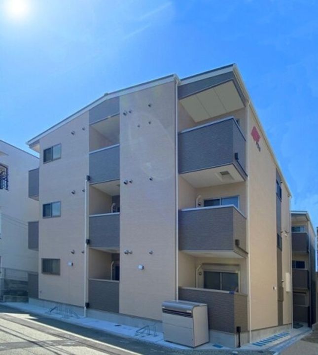大阪府大阪市東住吉区湯里4(アパート)の賃貸物件の外観