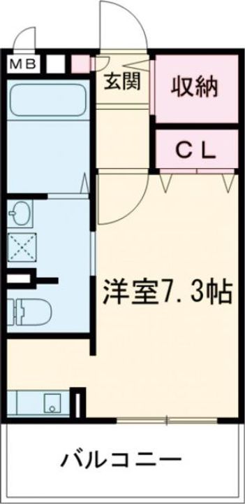 グランインカム曙の間取り