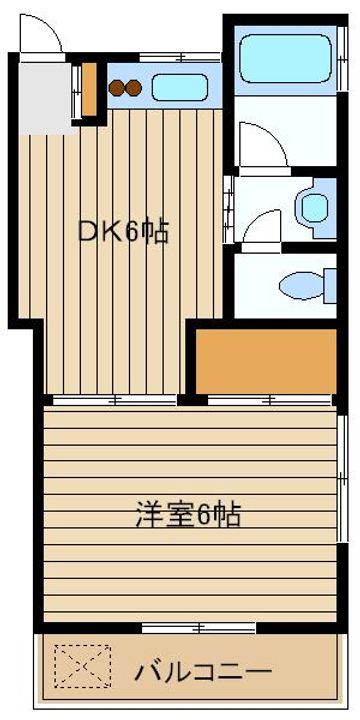 第2豊橋コーポの間取り