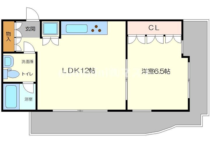 グラスホッパーの間取り