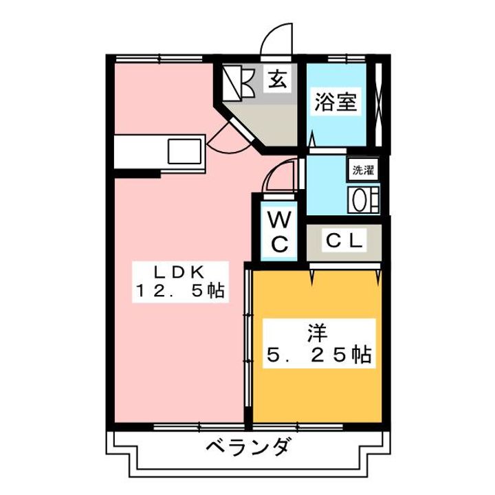 中秀ビルの間取り