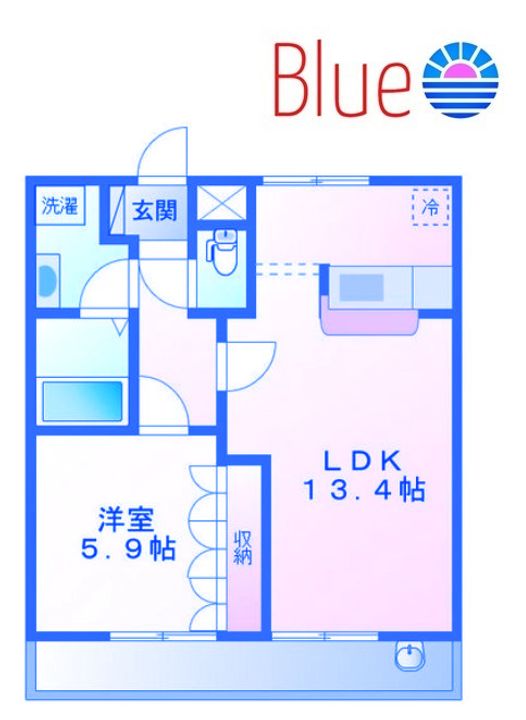 グレイスヴィラ湘南の間取り