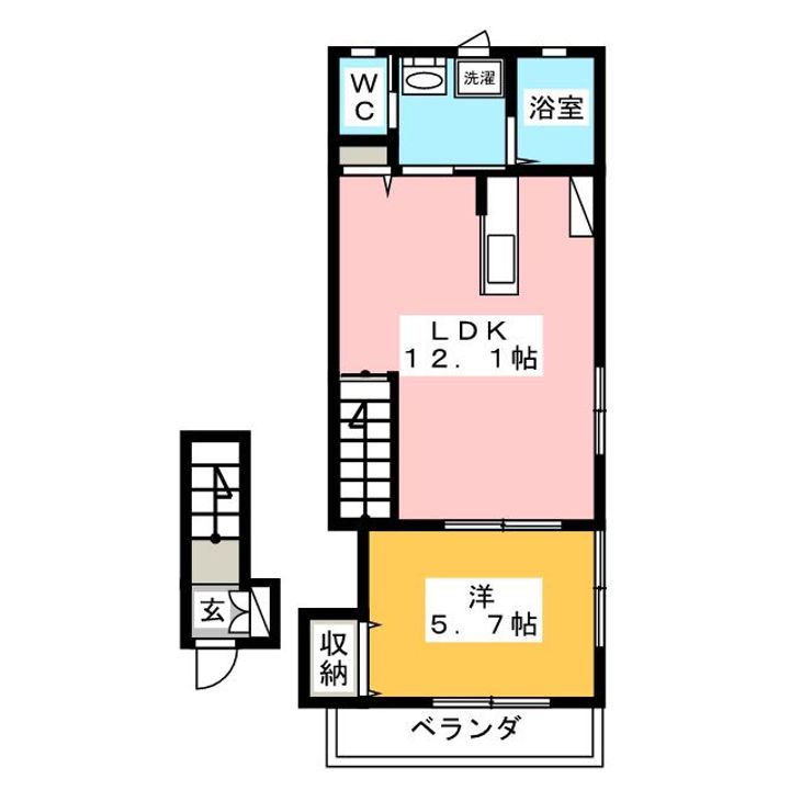 Casa Creaの間取り