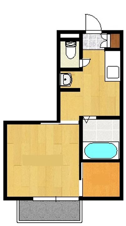 リバティーヒルズIの間取り