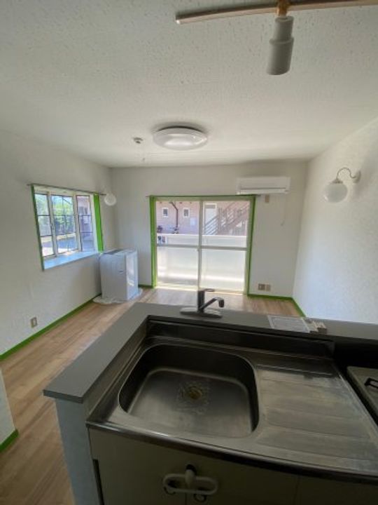 エレガンス木花IIの居間