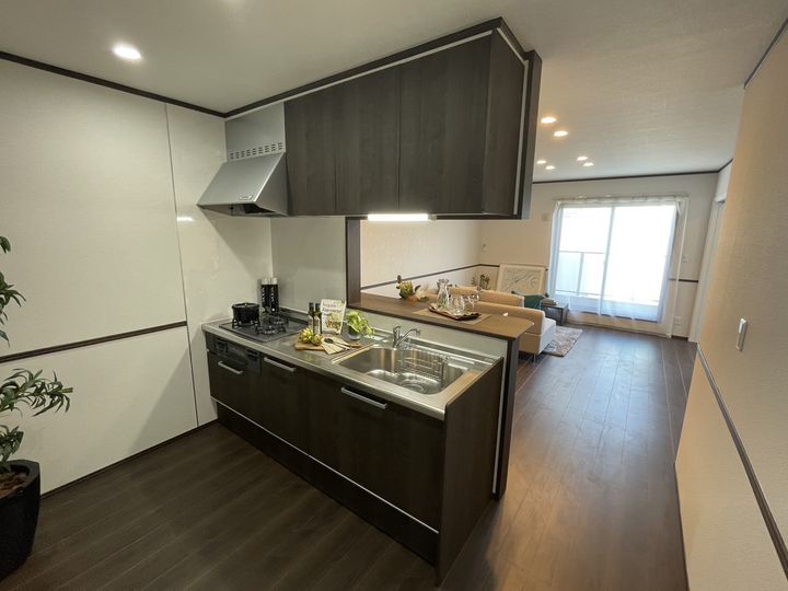 茨城県つくば市東光台3(一戸建)の賃貸物件のキッチン