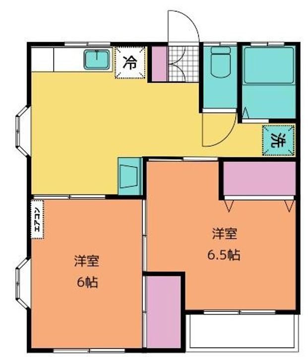 ラ・シェードハイツの間取り