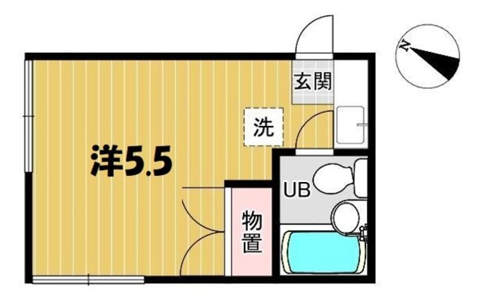 東京都狛江市猪方3(アパート)の賃貸物件の間取り