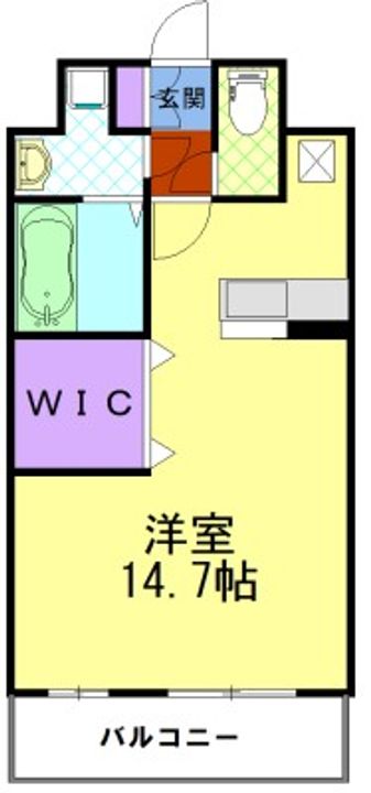 壱番館元今泉の間取り