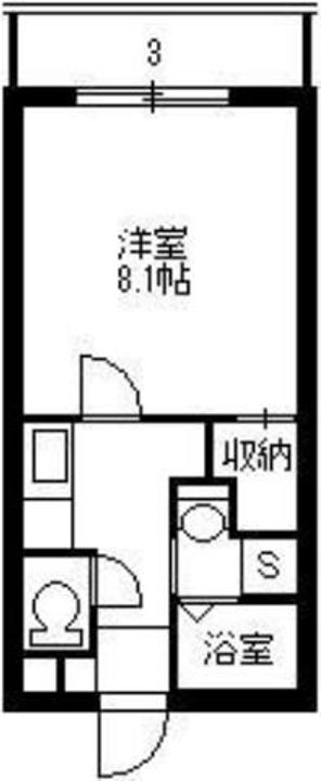 鹿児島県鹿児島市鴨池1(マンション)の賃貸物件の間取り