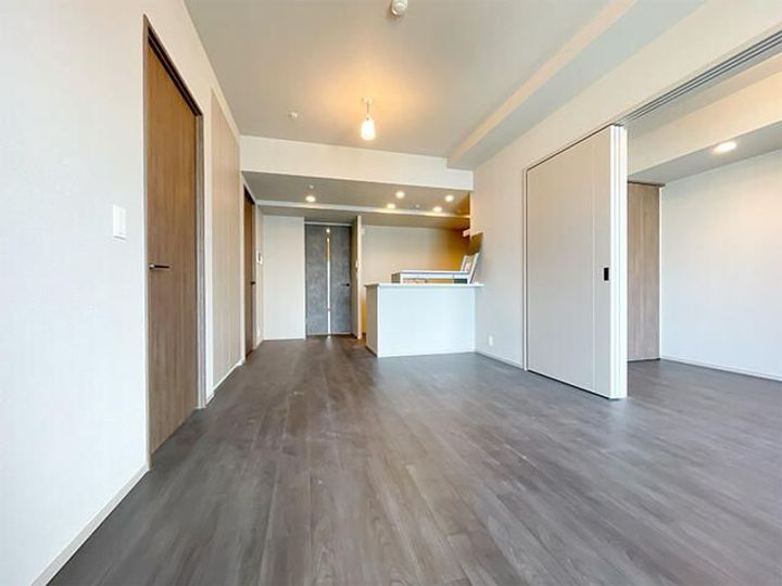 東京都港区港南3(マンション)の賃貸物件の居間