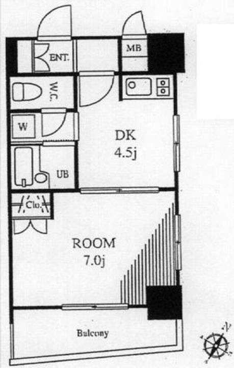メインステージ川崎VIIアイディアルの間取り