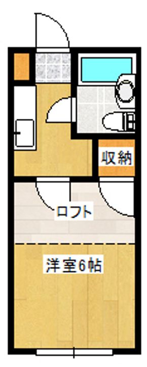 ロフティサンハイツ仙台の間取り