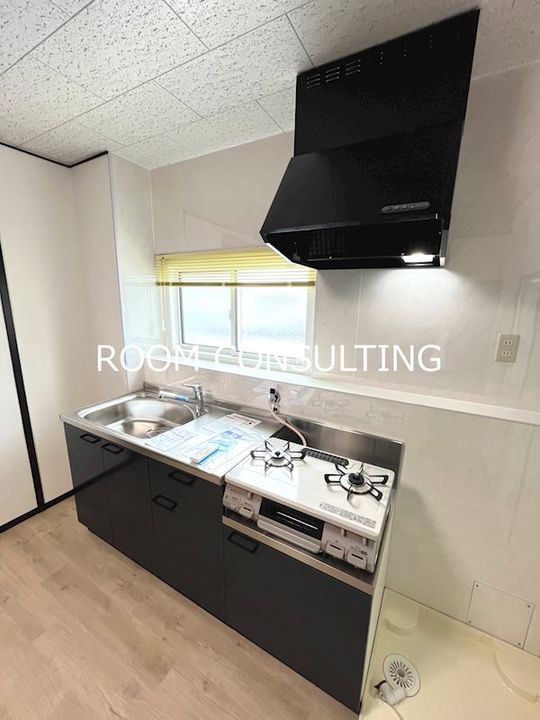 鹿児島県鹿児島市上荒田町(マンション)の賃貸物件のキッチン