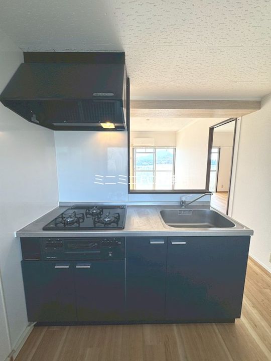 鹿児島県霧島市隼人町真孝(マンション)の賃貸物件のキッチン