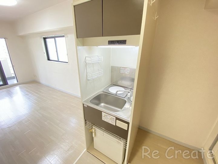 大阪府大阪市天王寺区上本町6(マンション)の賃貸物件のキッチン