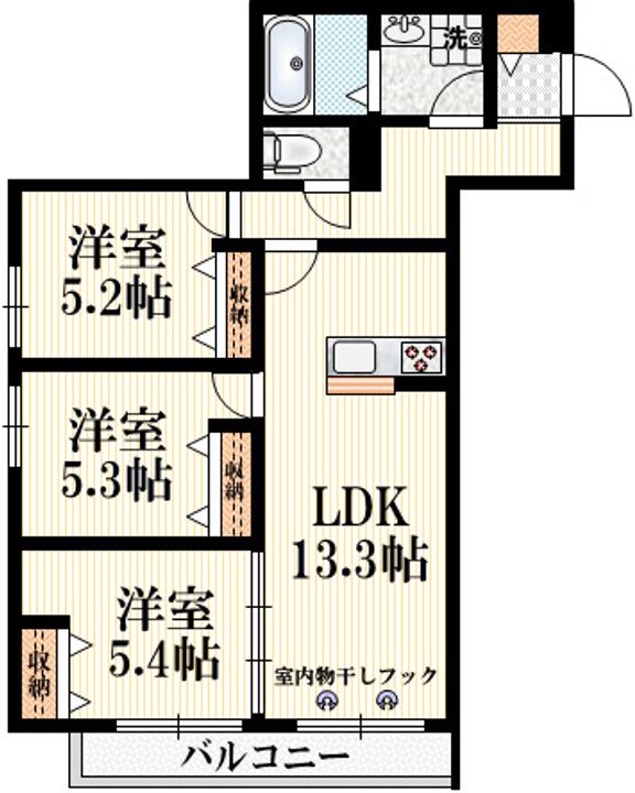 グランデ・イズミの間取り