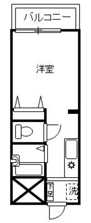 ウィンピア21の間取り