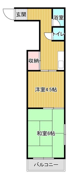 パークサイド長居の間取り