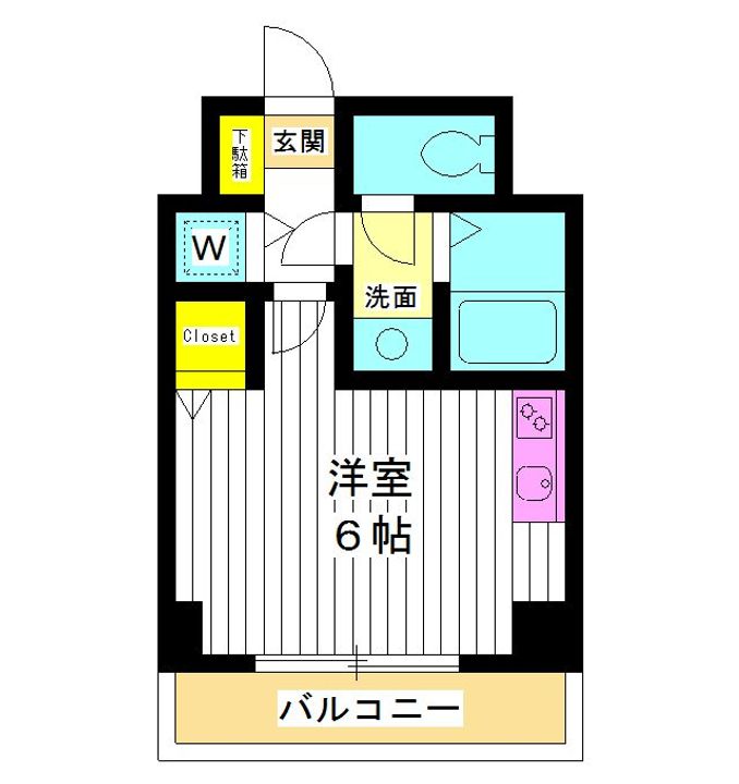 東京都練馬区練馬3(マンション)の賃貸物件の間取り