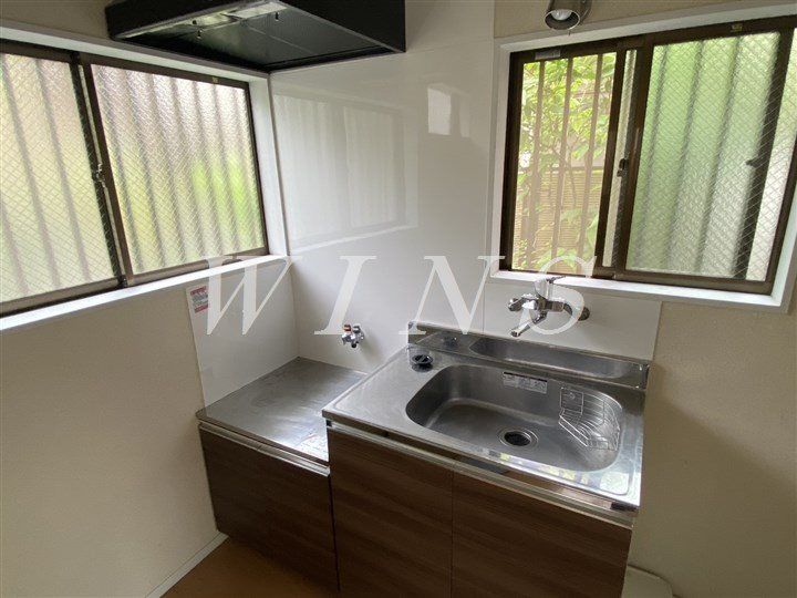 神奈川県川崎市多摩区南生田7(アパート)の賃貸物件のキッチン