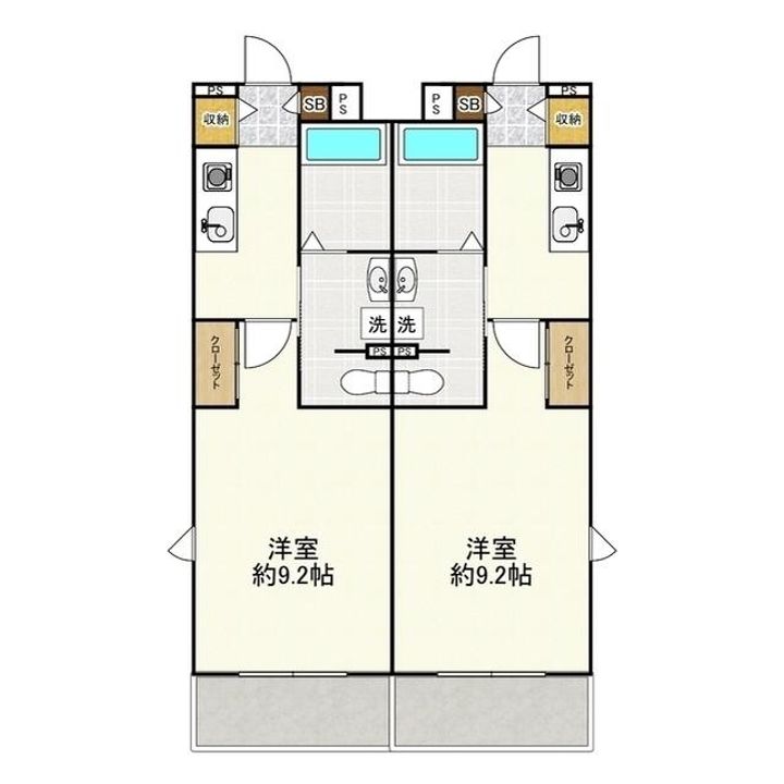 ecarte(エカルテ)の間取り