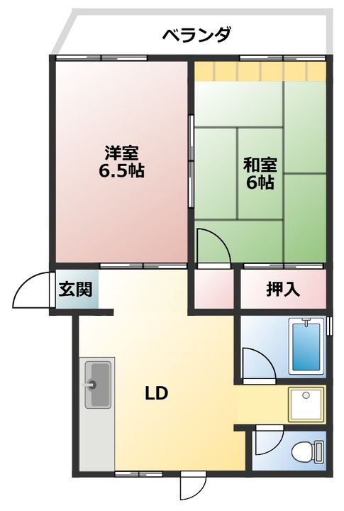 フレグランスアイの間取り