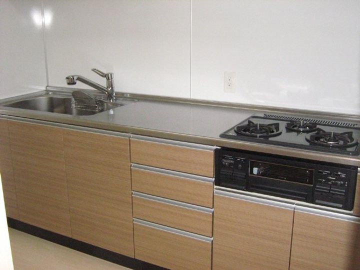 兵庫県西宮市甲子園三番町(マンション)の賃貸物件のキッチン