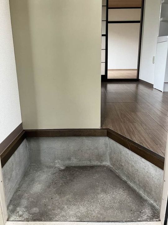 メゾンノエルの玄関