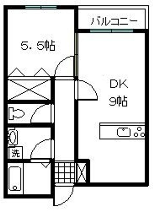 ヴィラージュ河鹿Iの間取り