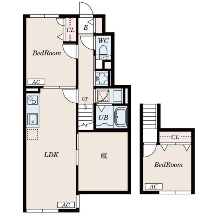東京都大田区上池台4(アパート)の賃貸物件の間取り