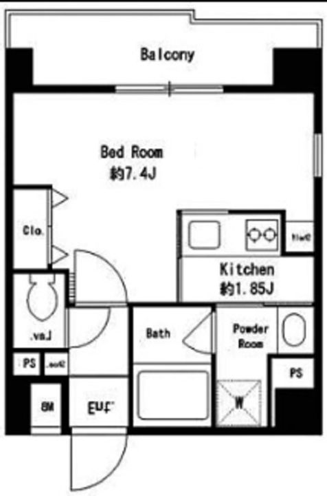 レジデンスみそのの間取り