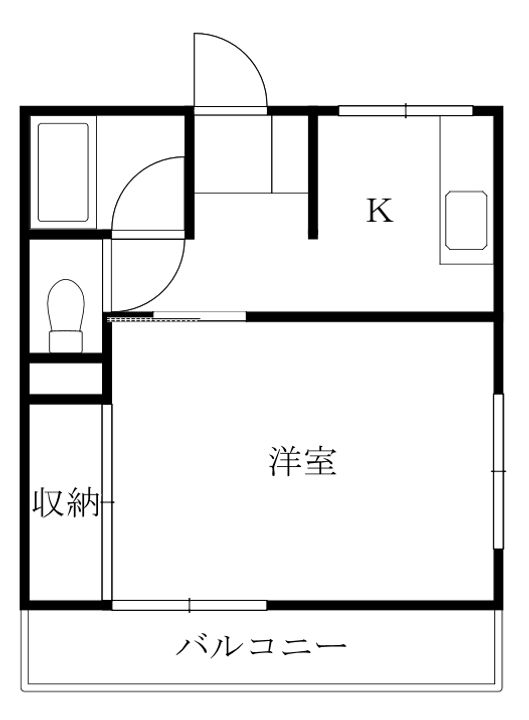 徳島県徳島市中昭和町2(マンション)の賃貸物件の間取り