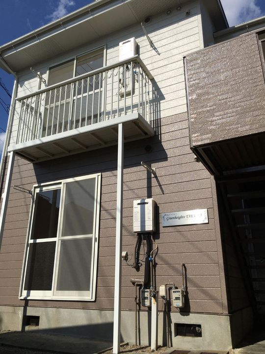 グリーンハイツ田倉B棟の外観