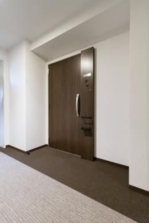 プレノ清澄庭園の玄関