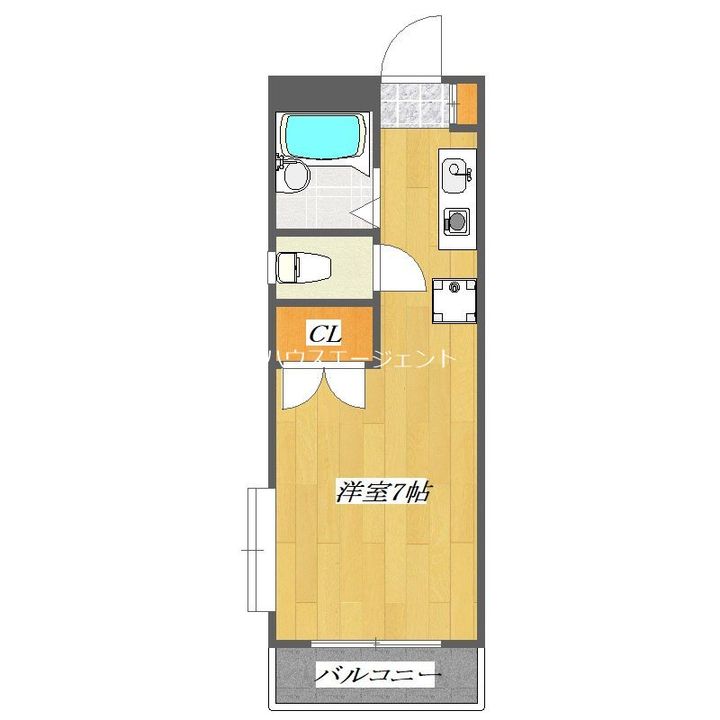 リブ・サンフラットの間取り