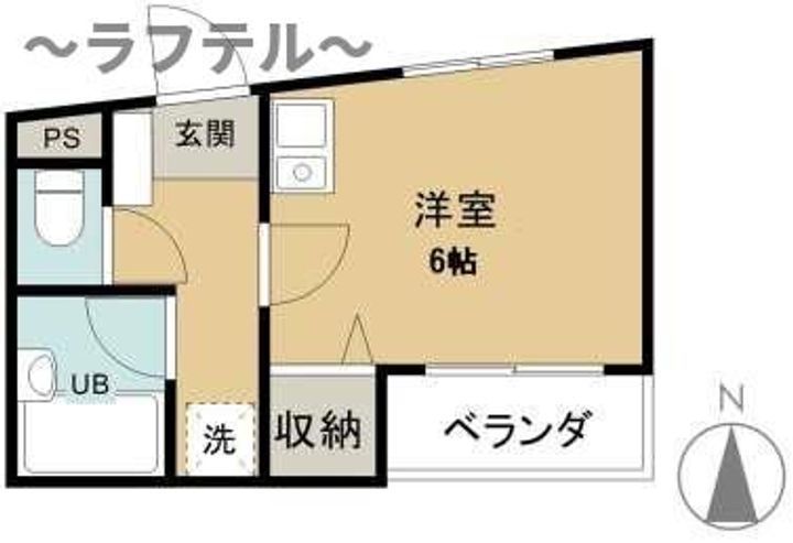 埼玉県所沢市くすのき台1(マンション)の賃貸物件の間取り