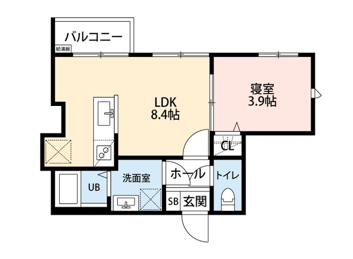 COCO川越の間取り