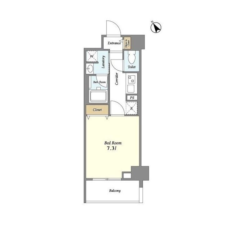 東京都品川区西五反田7(マンション)の賃貸物件の間取り