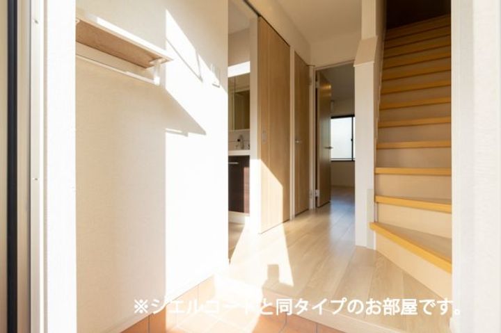 群馬県高崎市飯塚町(アパート)の賃貸物件の玄関