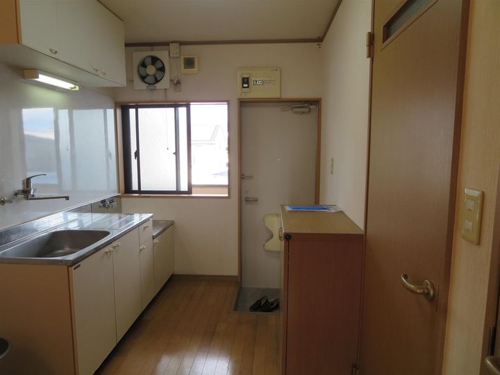 グリーンヒルズ別府・西棟のキッチン