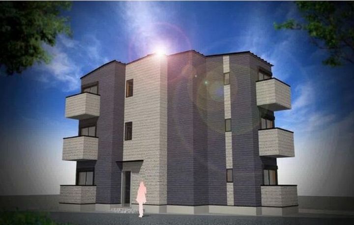 八乙女中央4丁目アパートの外観