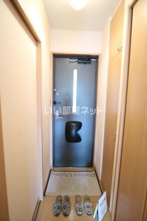 パークハイム参番館 A棟の玄関