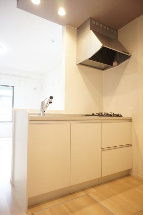 福島県いわき市泉玉露5(アパート)の賃貸物件のキッチン